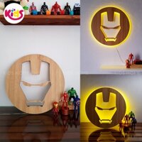 Bộ đèn ngủ treo tường "Iron Man" cho bé