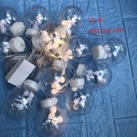 Bộ Đèn Nháy 12 Bóng đèn tròn - Đèn nháy trang trí 002 11 11