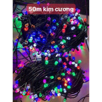 Bộ đèn nháy kim cương 50m,đèn nháy trang trí tết