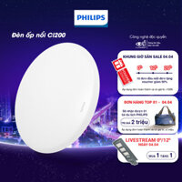Bộ đèn ốp trần Philips LED tròn CL200 - Công suất ( 6W, 10W,17W,20W) ánh sáng vàng, ánh sáng trắng