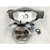 Bộ đèn pha trước yamaha exciter 135 4 số đời 2007-2010 đầu to dùng bóng h1 yamaha chính hãng