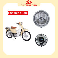 Bộ đèn pha xe Cub 81 đời mới 50cc - Choá đèn xe máy Cub học sinh, Cub Taya