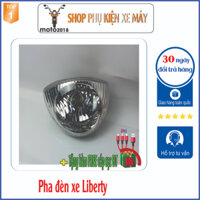 Bộ đèn pha xe máy Liberty kèm bóng - [Tặng cáp sạc nhanh 3in1]