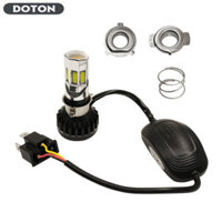 Bộ đèn pha xe máy / xe đạp LED 6-COB công suất cao 6000K H4 / H6M 6-COB