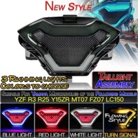 Bộ Đèn Phanh / Xi Nhan / Đèn Xi Nhan Gắn Đuôi Xe YAMAHA R3 r25 MT03 MT-07 MT25 FZ-07 Y15ZR LC150 r25 mt07 rs150 y15 v2 lc135 v1