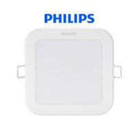 Bộ đèn Philips downlight LED Vuông DN027B G3 LED6 LED9 LED12 3000K 4000K 6500K - LED9  L125 - Ánh sáng Trắng 6500K