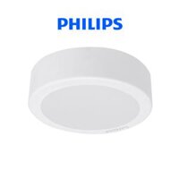 Bộ Đèn Philips LED Ốp Trần tròn lắp nổi DN027C Công suất 9W, 12W, 15W, 19W - LED9 9W - Ánh sáng Trắng 6500K