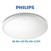 Bộ đèn PHILIPS LED ốp trần tròn CL254- Công suất 12W,17W,20W ánh sáng trắng - 12W- Ánh sáng trắng 6500K