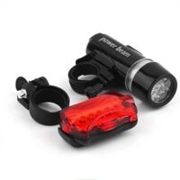 Bộ Đèn Pin Gắn Xe Đạp Và Đèn Chiếu Hậu 5 Led Wj-101