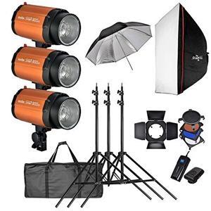 Bộ đèn studio flash Godox 300 SDI