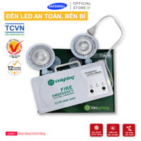 Bộ đèn sự cố PCC, đèn khẩn cấp VIN SC-005 Nhật quang, Bóng Led siêu sáng Thời gian trên 120 phút - SAFEMALL