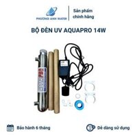 Bộ đèn UV 14W Aquapro 4 chấu diệt khuẩn chất lượng cao cho máy lọc nước
