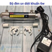 Bộ đèn uv diệt khuẩn 6w - đèn uv diệt khuẩn - đèn uv máy lọc nước