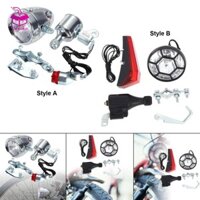 Bộ đèn xe đạp Máy phát ma sát Dynamo Đa năng Chống nước Dễ dàng lắp đặt Bộ đèn hậu an toàn