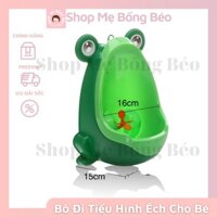 Bô Đi Tiểu Đứng Hình Ếch Cho Bé Trai Gắn Tường Có Đồ Chơi Hấp Dẫn Bé