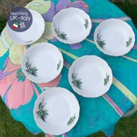 Bộ đĩa ăn bánh hoa linh lan Windsor c.1960 (Set 6 đĩa)