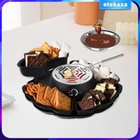 Bộ Điện 4 Nĩa Nướng Socola Tan Kẹo Cho Kẹo Marshmallow Tiệc Sinh Nhật Nhà