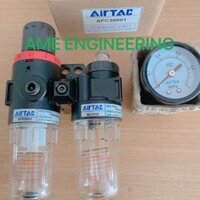 Bộ điều áp khí nén Airtac AFC20001 ren 1/4" (ren 13) - Hàng Airtac chính hãng