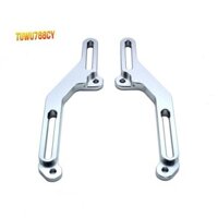 Bộ điều chỉnh kính chắn gió xe máy Kính chắn gió có thể điều chỉnh luồng không khí cho NC750X NC 750X NC750 X 2021 2022 (Bạc) Phụ kiện thay thế