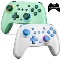 Bộ điều khiển Bluetooth không dây Bộ điều khiển RGB cho Nintendo Switch / OLED / Lite / PC / Mobile Gamepad Cần điều khiển đa chức năng