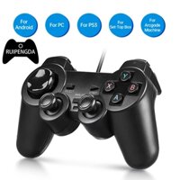 Bộ Điều Khiển Có Dây Cho PS3 Tay Cầm Chơi Game Rung Kép Sốc Cho Sony Playstation 3 Joypad Joystick Controle USB PC Game Console