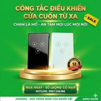 Bộ Điều Khiển Cửa Cuốn Qua Điện Thoại – Công Tắc Cửa Cuốn Wifi