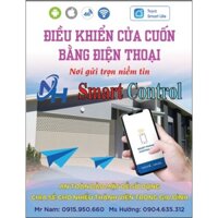 BỘ ĐIỀU KHIỂN CỬA CUỐN QUA ĐIỆN THOẠI APP TUYA