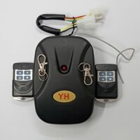 Bộ Điều khiển cửa cuốn YH mã cố định tần số 433 mhz tay inox