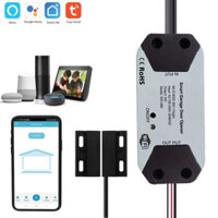 Bộ điều khiển cửa nhà để xe thông minh WiFi Ứng dụng cuộc sống thông minh Màn hình đóng mở từ xa Tương thích với Alexa Echo Google Home Không có Hub Yêu cầu