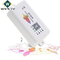 Bộ điều khiển đèn LED WAPKTY, SP105E SP107E SP108E tích hợp Bộ điều khiển dải điểm ảnh LED MIC tích hợp, Bộ điều khiển nhạc LED Bluetooth WIFI DC5-24V có thể định vị cho dải đèn LED WS2812B WS28111