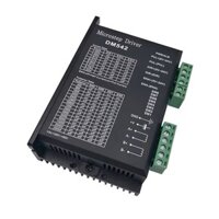 Bộ điều khiển Driver DM542 màu đen vỏ nhựa/nhôm cho động cơ bước 2 pha và 4 pha Điện áp đầu vào: 20 ~ 50VDC dùng cho động cơ bước size 57 - Vỏ nhôm - 29239 Yêu thích