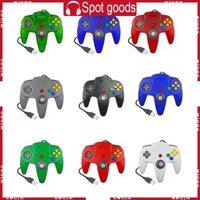 Bộ điều khiển GODD N64 Tay cầm chơi Game Cần điều khiển Bàn phím chơi Game có dây dài cho máy chơi Game