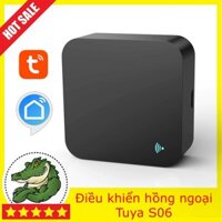 Bộ điều khiển hồng ngoại Tuya S06 - điều khiển tivi, điều hòa, quạt qua giọng nói, điều khiển qua smartphone.