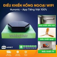 Bộ Điều Khiển Hồng Ngoại WiFi Thông Minh Hunonic, Điều Khiển Tivi, Máy Lạnh, Quạt Từ Xa Qua Điện Thoại