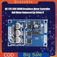 Bộ điều khiển không chổi than DC 12V-36V Hall Motor Balanced Car Driver Board Mô-đun 500W