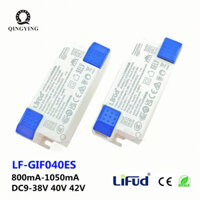 Bộ điều khiển LED Lifud DC9-42V 30W-40W LF-GIF040ES 800mA 850mA 900mA 950mA 1000mA 1050mA Không nhấp nháy 0.95PF cho biến áp đèn panel