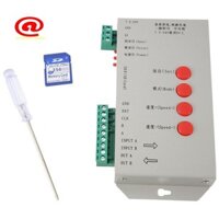 Bộ điều khiển LED RGB T1000S Thẻ SD 2048Pixels Bộ điều khiển cho WS2801 WS2811 WS2812B SK6812 LPD6803 Đèn LED dải