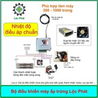 Bộ điều khiển máy ấp trứng Lộc Phát chất lượng làm máy 300 – 1000 trứng gà, vịt, 2000 trứng chim bồ câu ĐK880