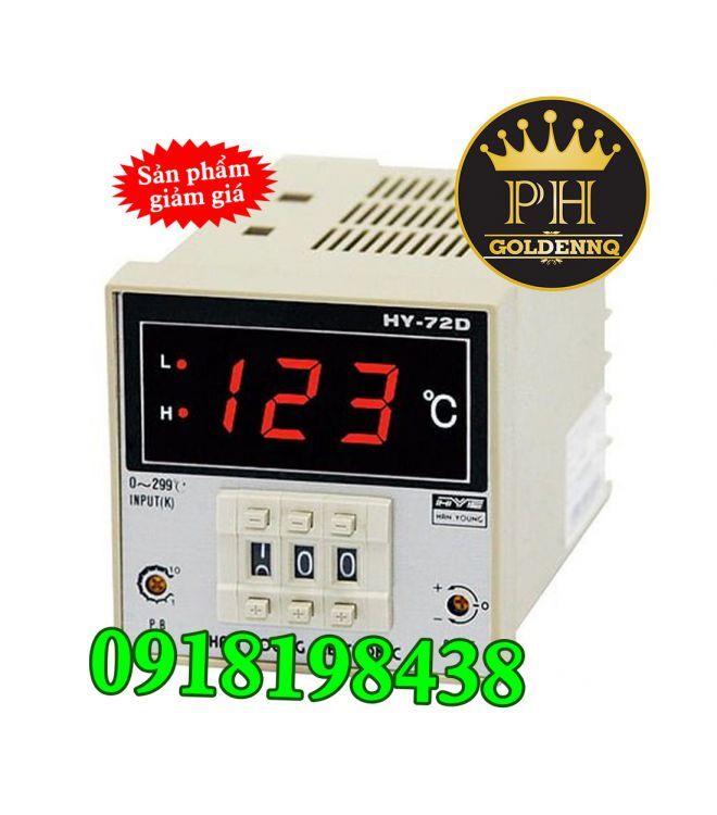 Bộ điều khiển nhiệt độ analog Hanyoung HY-72D-PKMNR12