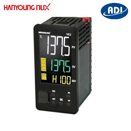 Bộ điều khiển nhiệt độ Hanyoung VX2-UMNA-A2C 48x96mm