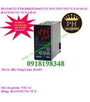 Bộ điều khiển nhiệt độ Hanyoung NX2-12