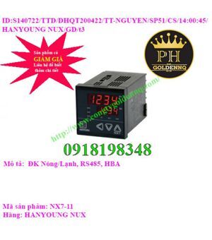 Bộ điều khiển nhiệt độ Hanyoung NX7-11
