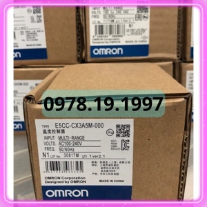 Bộ điều khiển nhiệt độ Omron E5CC-CX3A5M-000 48x48mm