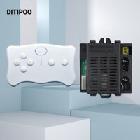 Bộ điều khiển ô tô đồ chơi trẻ em DITIPOO, Điều khiển từ xa bằng nhựa RX42, Phụ kiện RC 2.4G 12V bền bỉ Bộ thu xe điện cho xe pin