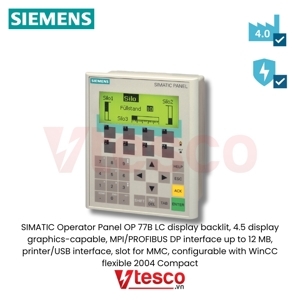 Bộ điều khiển OP77B Siemens 6AV6641-0CA01-0AX1