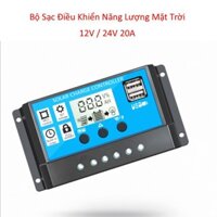 Bộ điều khiển sạc acquy từ năng lượng mặt trời 12V24V / 20A