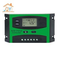 Bộ điều khiển sạc năng lượng mặt trời màn hình lcd 30a 12v 24v