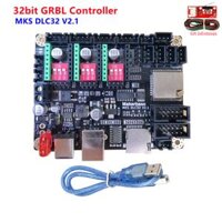 Bộ điều khiển Shield GRBL 32 bit CNC ESP32 WiFi MKS DLC32 Bảng điều khiển ngoại tuyến TS24 Màn hình cảm ứng cho máy đánh dấu laser màu DLC32