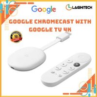 Bộ điều khiển thông minh Google Chromecast with Google TV - Hàng Nhập Khẩu - Màu Trắng