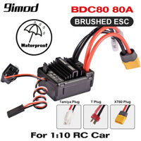 Bộ điều khiển tốc độ điện tử 9IMOD BDC80 80A ESC chống nước 2-3S cho 1 / 10